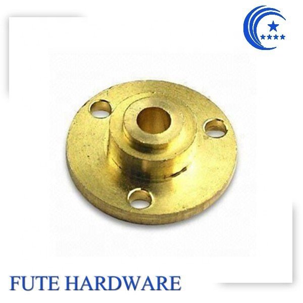 cnc brass lathe turning machine mechanical parts / brass cnc machining parts