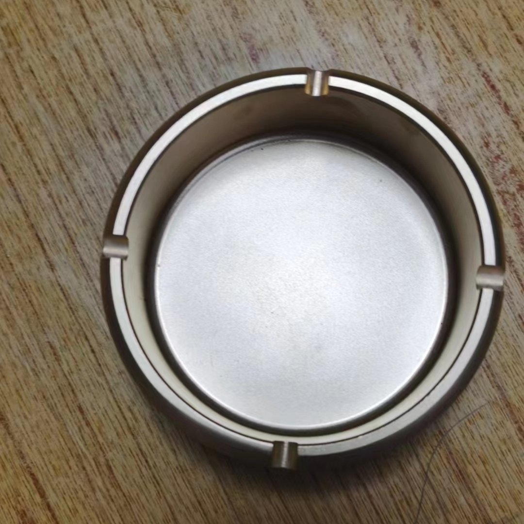 CNC Ashtray Wholesale Ashtray Cigarette Smoking Ash Tray Metal Round Aluminum Logo Luxury OEM Customized Cnc Machining Accecpted