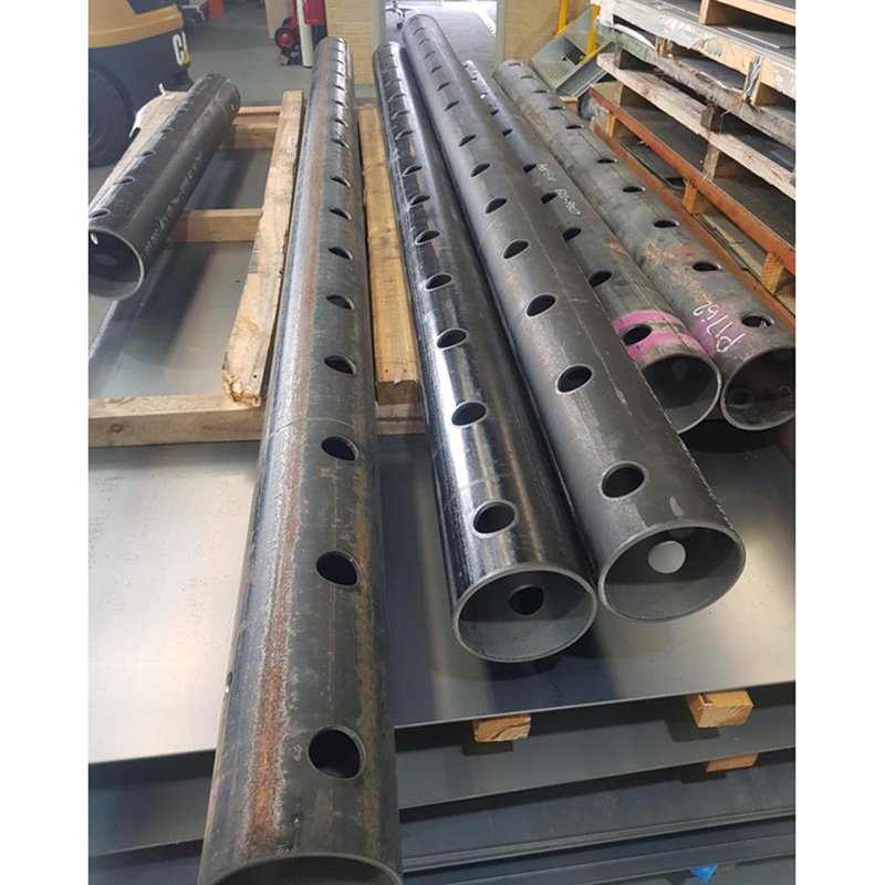 high precision cnc fabrication aluminum 6063 round tube pipe cnc laser cutting machining service