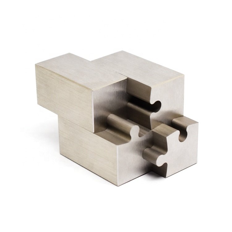EDM Wire Cutting Grinding Polishing Service cube cnc machining service wire edm puzzle cube