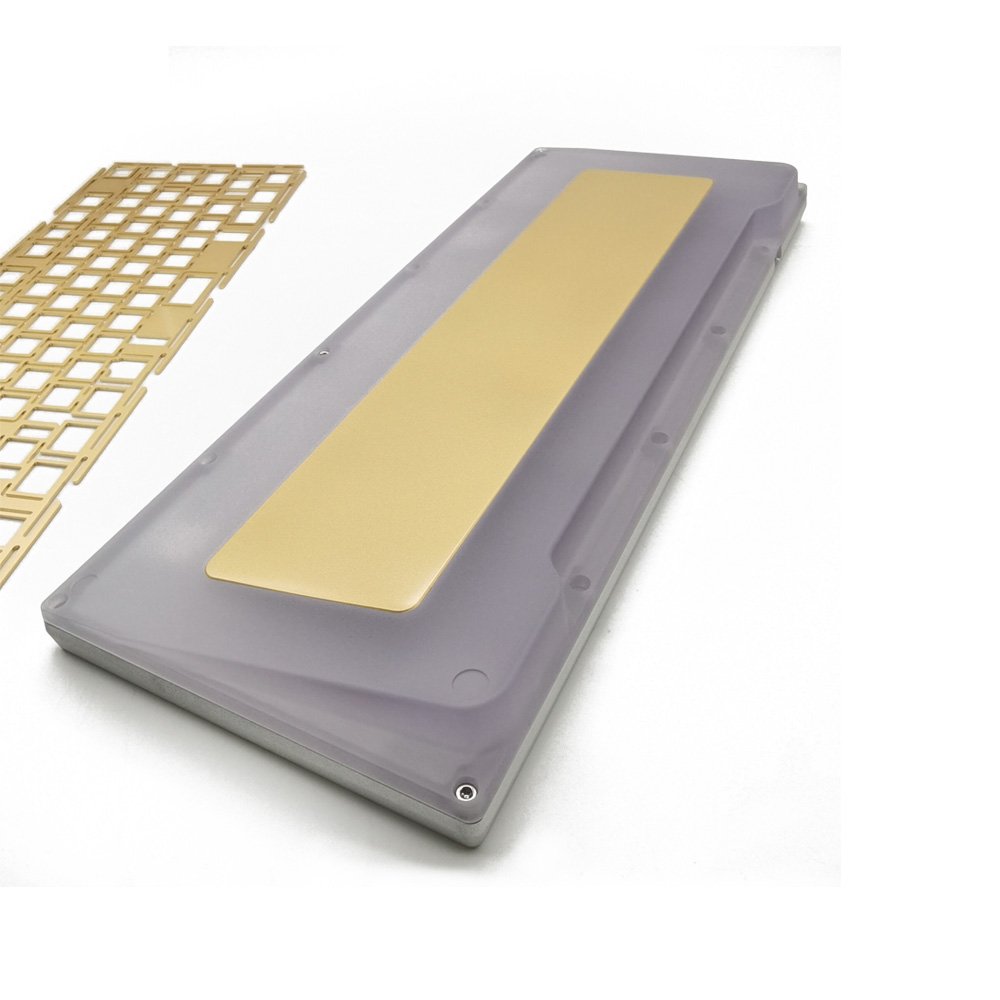 color customized keyboard spare part acrylic machining service aluminium alloy machining oem gaming keyboard customized keyboard