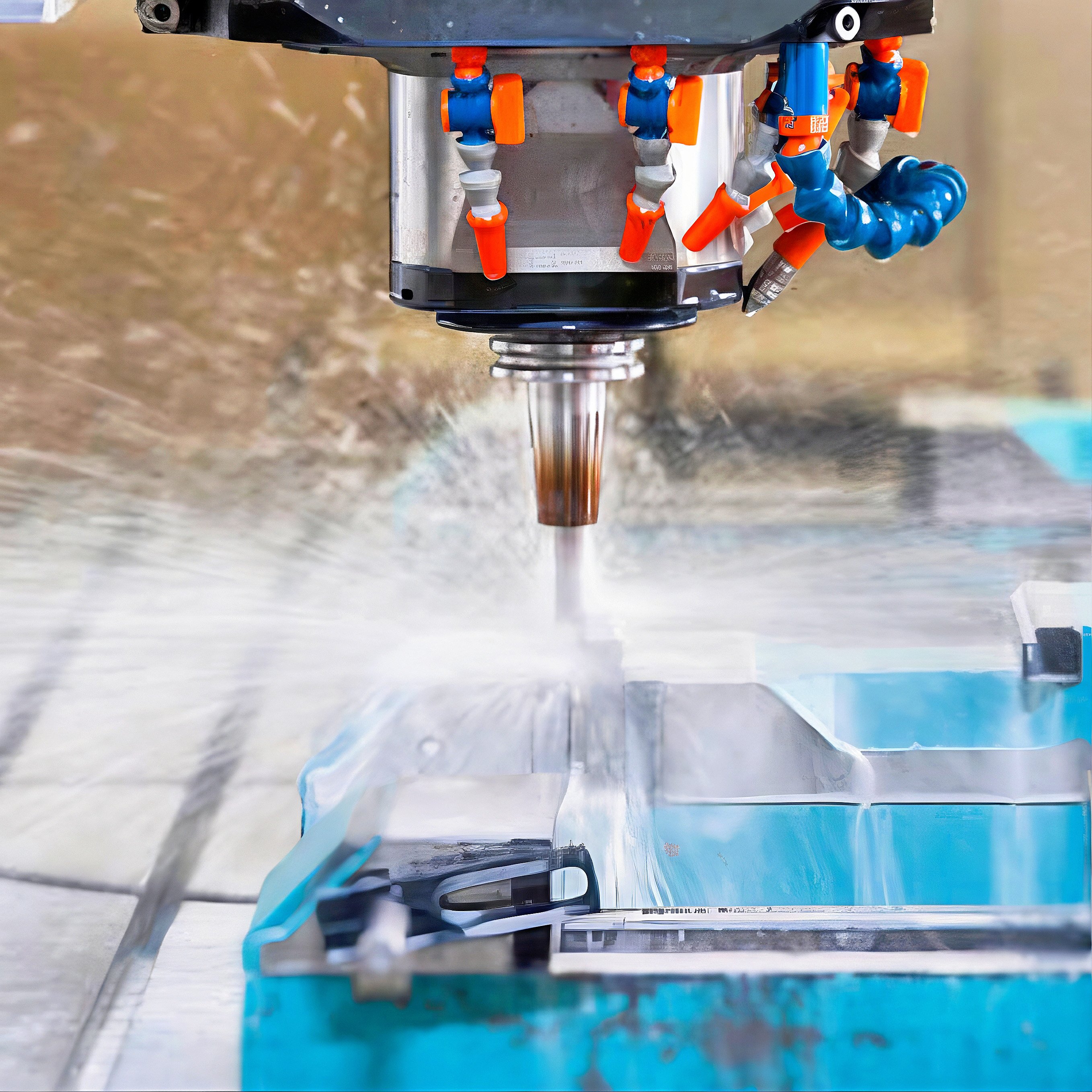 CNC Machining Service Mpeller Rapid Prototype Model PLAstic Metal CNC Machining Servicio De Mecanizado Procesamiento CNC