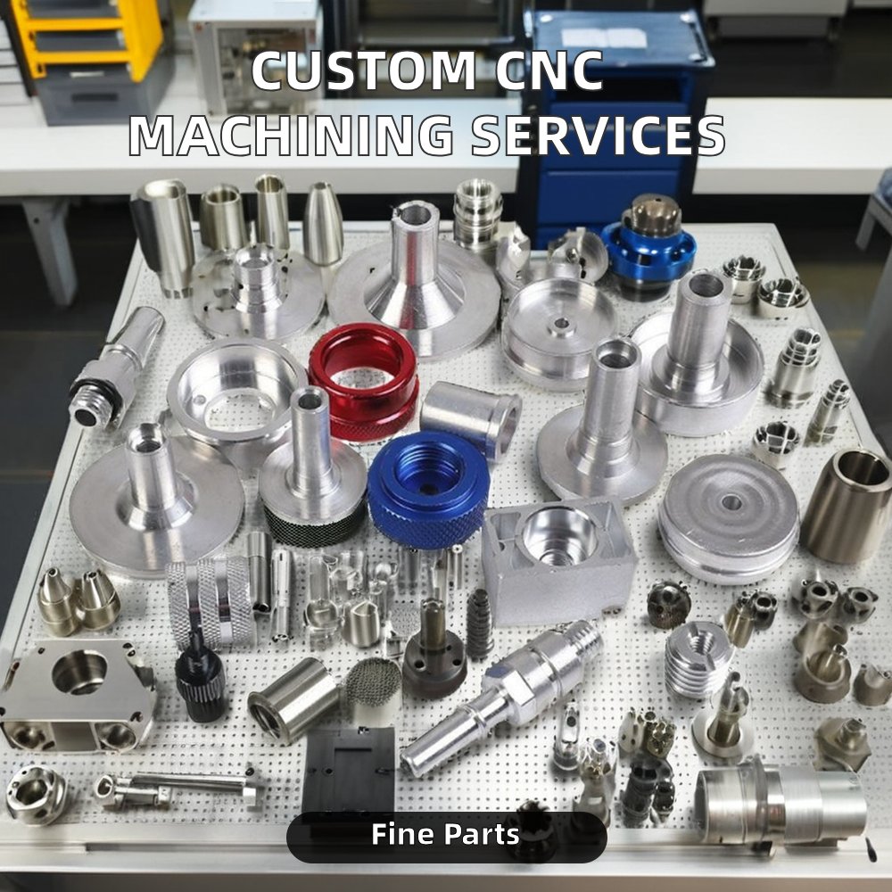 Custom Precision Turning CNC Machining Service for Auto OEM Automotive Made in China-Durable Aluminium & Plastic Parts