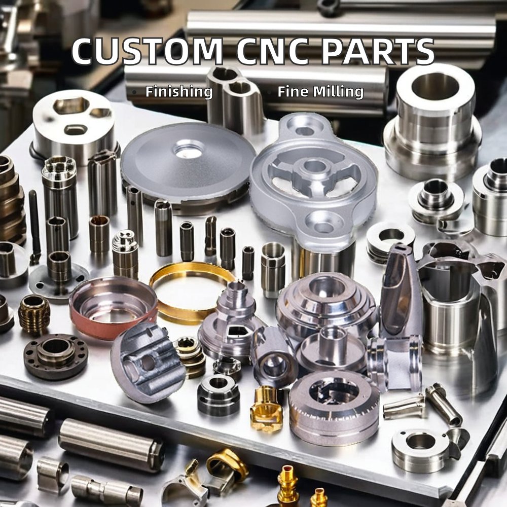 Custom Precision Turning CNC Machining Service for Auto OEM Automotive Made in China-Durable Aluminium & Plastic Parts
