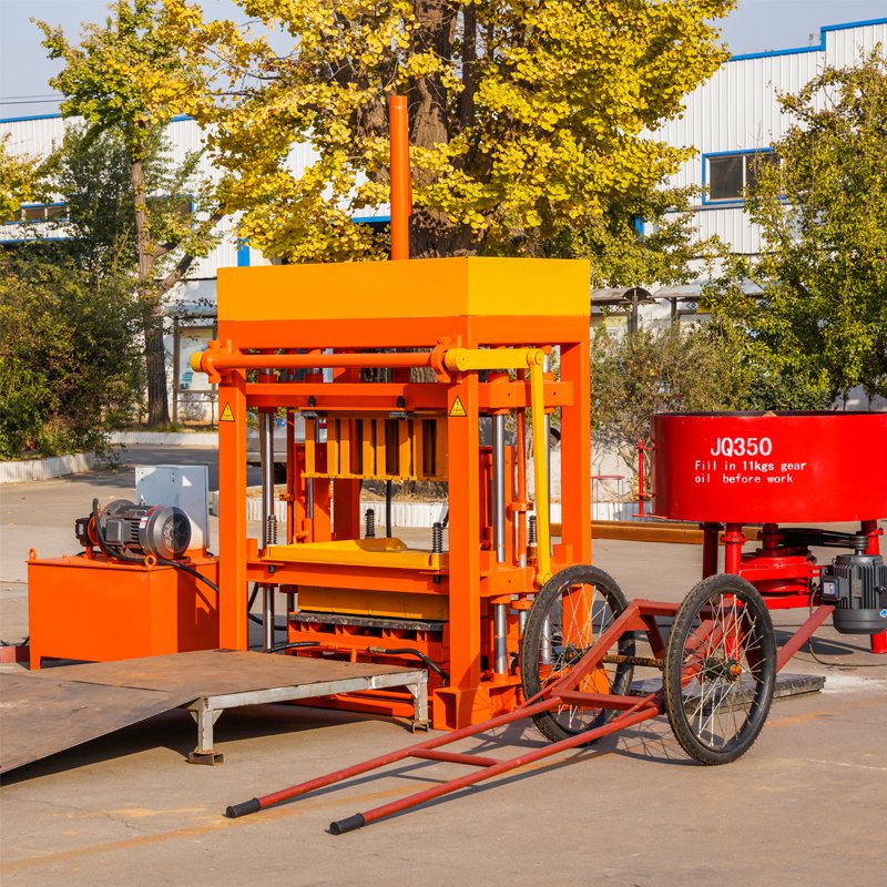 qt4-30 automatic hydraulic block making machine brick making machinery concrete block machine