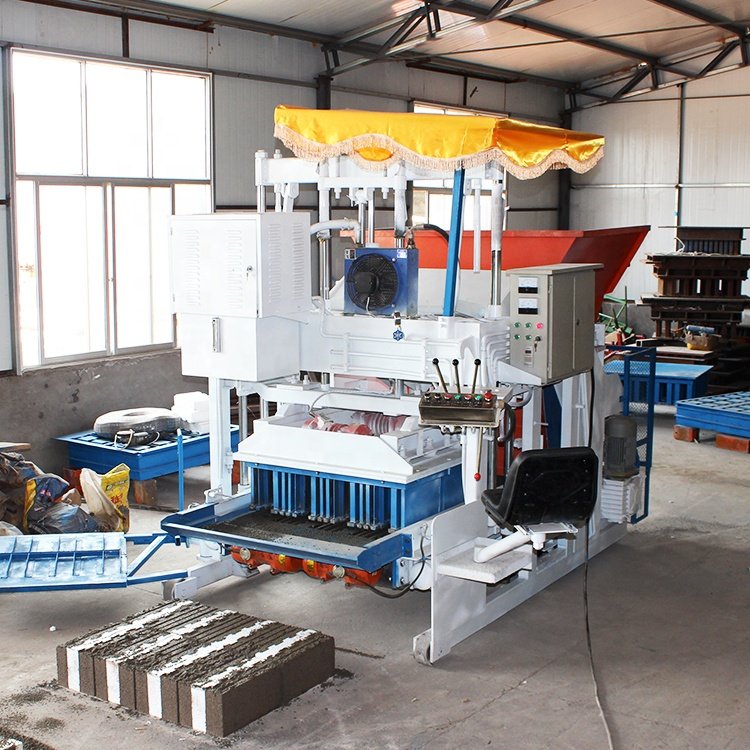 WT10-15 Egg Laying Machine Hollow Brick Making Machine Mobile Cement Concrete Block Making Machine