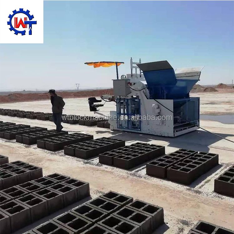 WT10-15 Egg Laying Machine Hollow Brick Making Machine Mobile Cement Concrete Block Making Machine