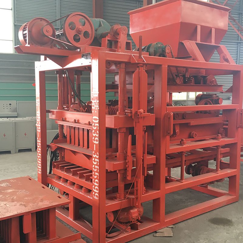 High Technology QT4-25 Automatic Block Bricks Making Machine Fully Automatic Concrete Block Making Machine