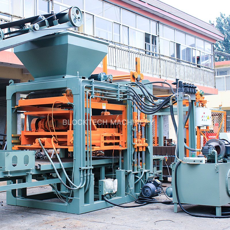 QT4-16 hydraulic brick making machine concrete block making machine with factory price