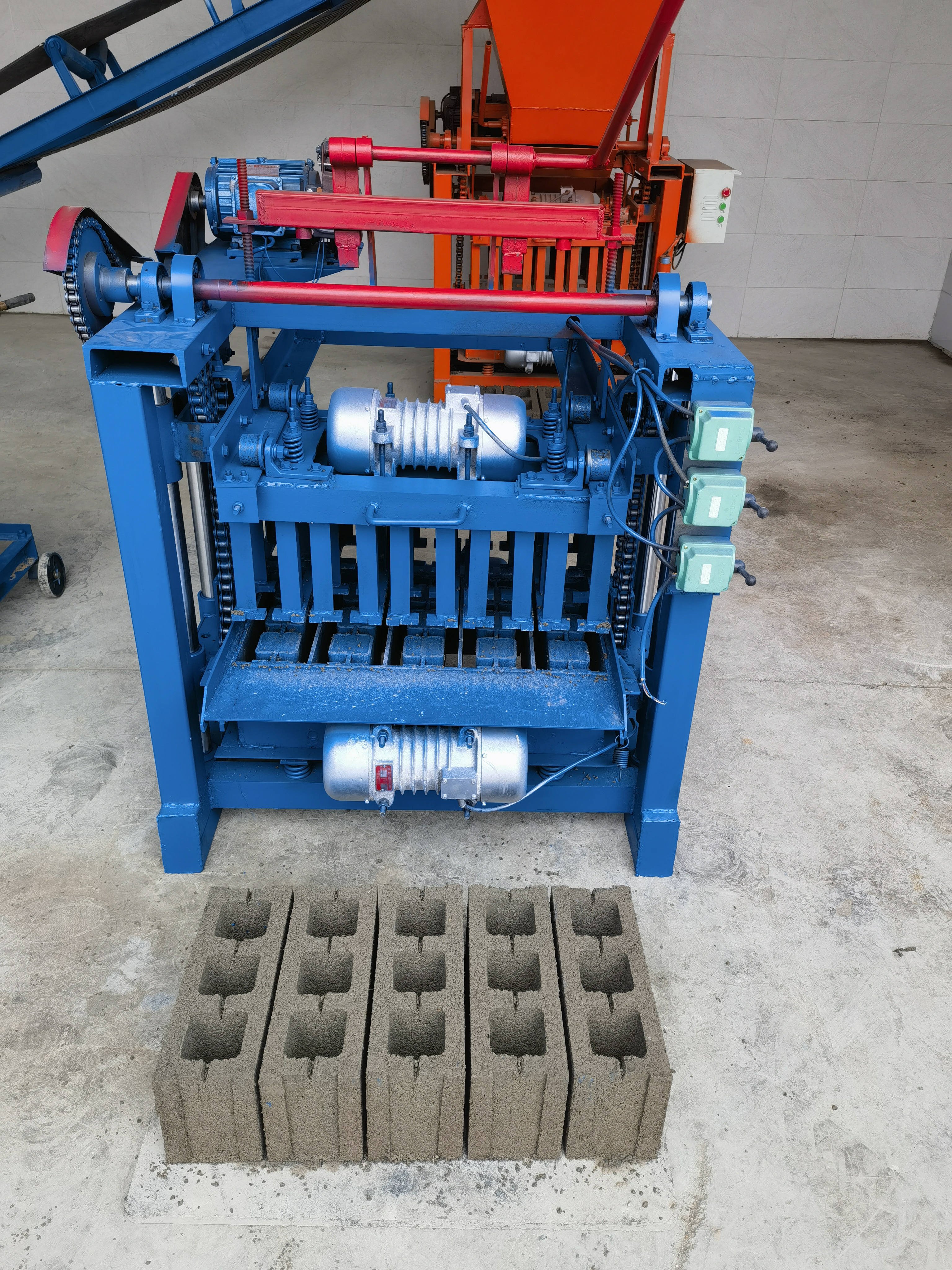 High Efficient Manual Block Making Machine Hollow Brick Machine
