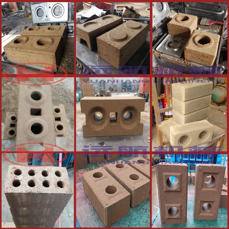 Full Automatic interlock block brick making machine earth interlock brick mold soil clay interlocking brick machine