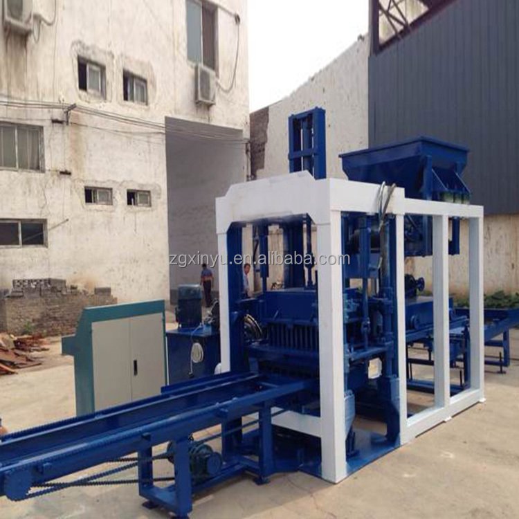 QT5-15 Construction Machinery Building Brick Making Machine Manufacturer Hollow Block Making Machine