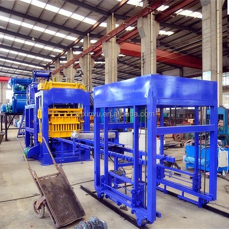 QT5-15 Construction Machinery Building Brick Making Machine Manufacturer Hollow Block Making Machine