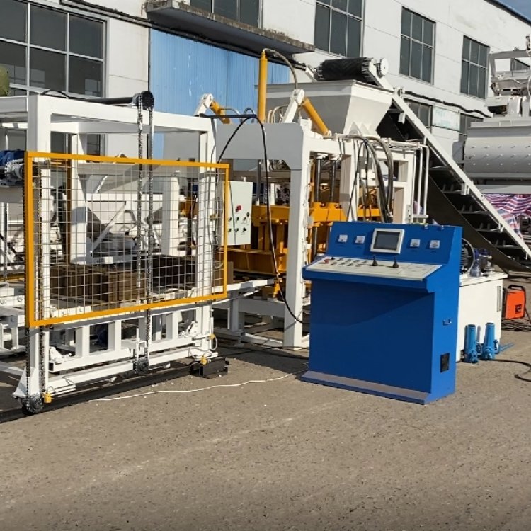 QT5-15 Construction Machinery Building Brick Making Machine Manufacturer Hollow Block Making Machine
