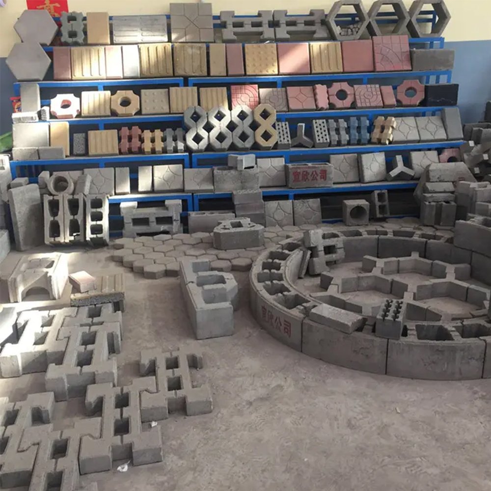 hollow block making machine/concrete block making machine/interlocking brick making machinery