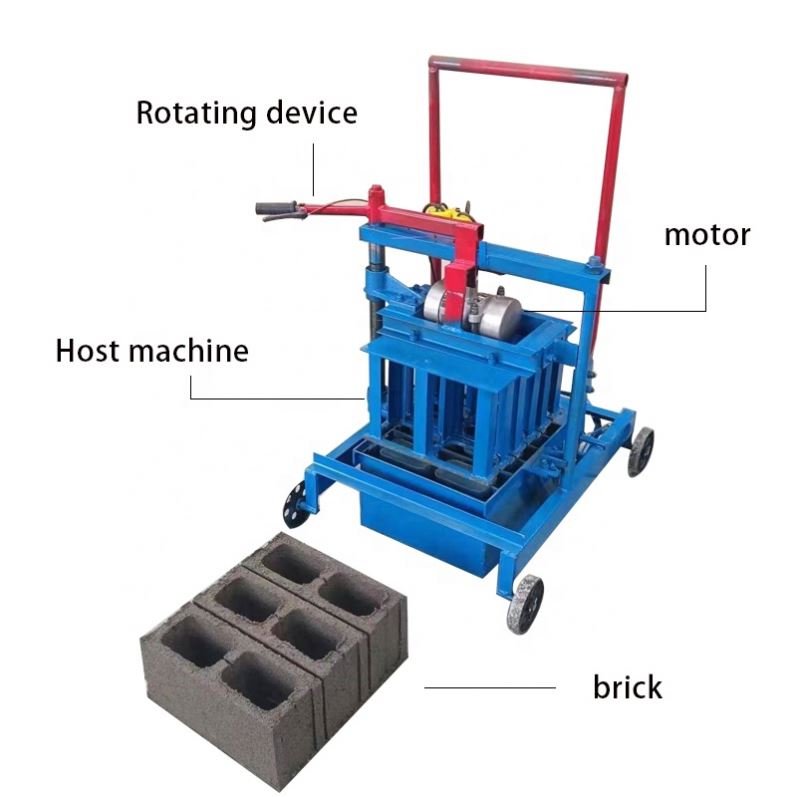 Concrete Brick Making Machine Manual Interlocking Brick Machine Hollow Block Brick Making Machine