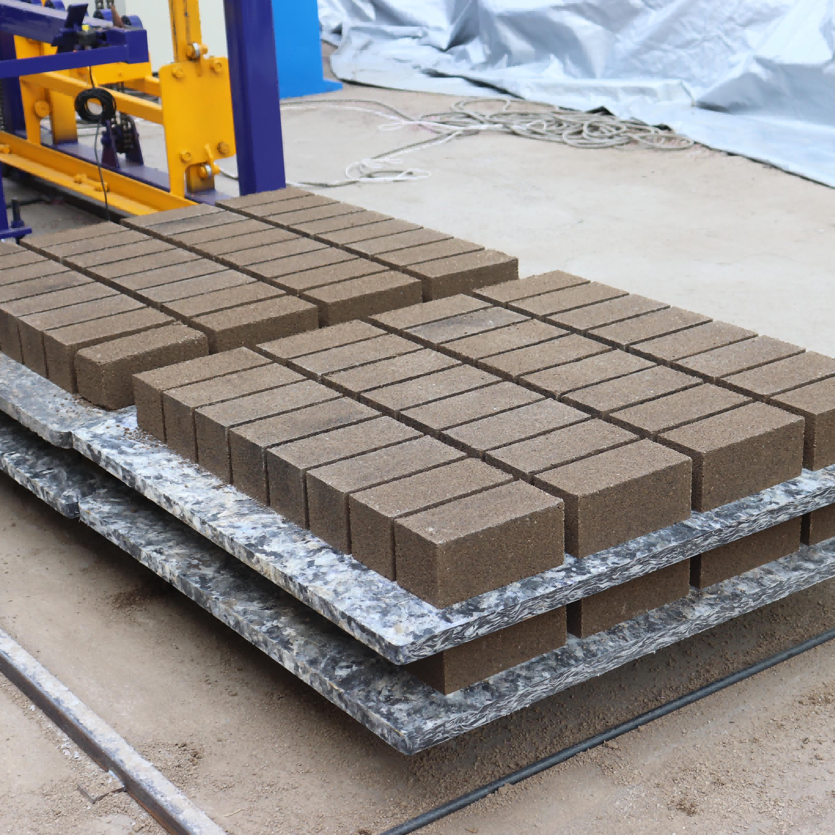 QT10-15 big scale production line high production capacity block making machine cement brick machinery