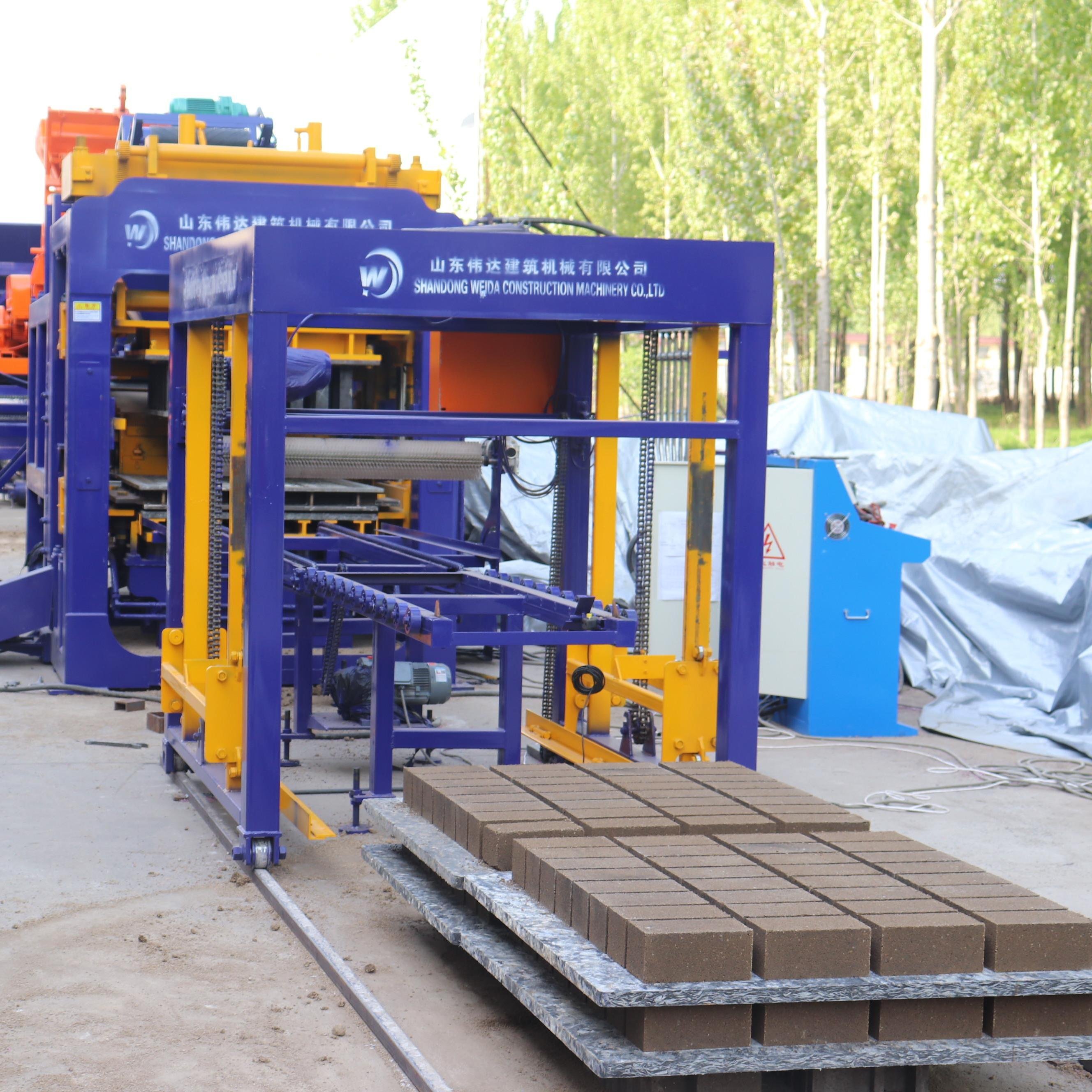 QT10-15 big scale production line high production capacity block making machine cement brick machinery
