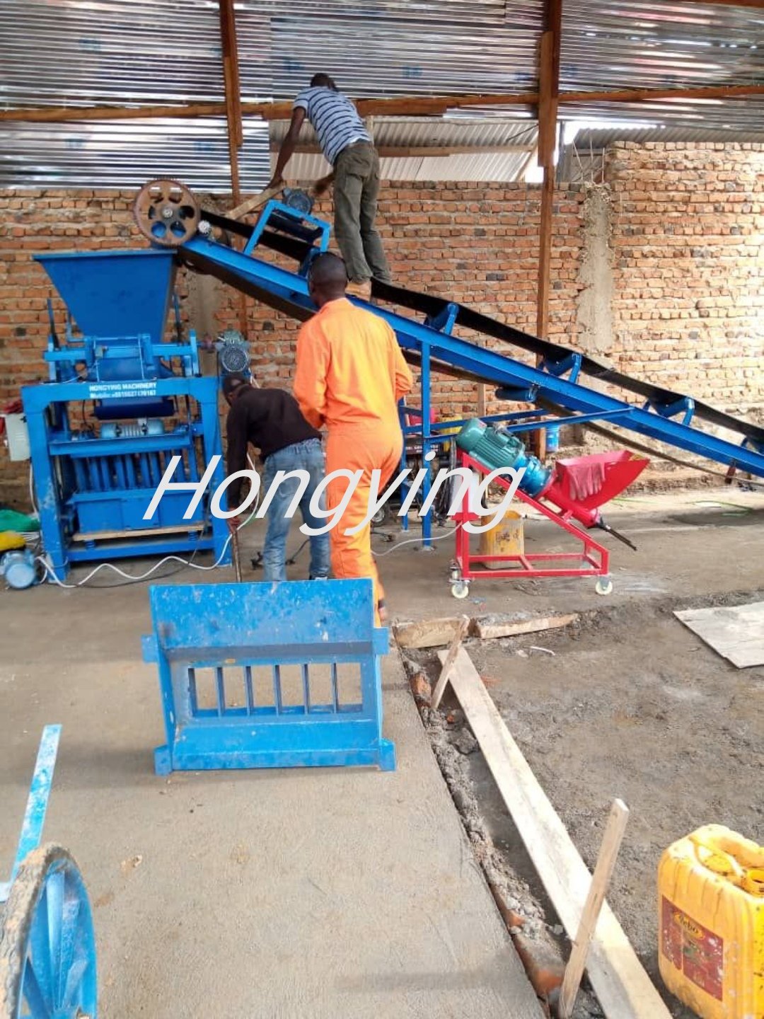 Manual Interlocking Brick Making Machine Compressed Bricks Earth Block Machine In Small Size