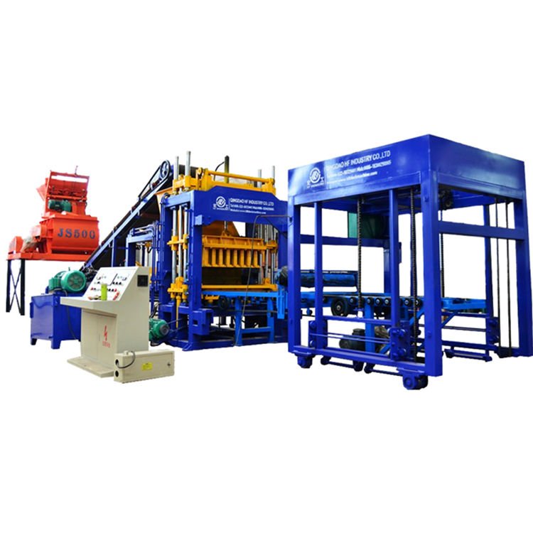 QT5-15 New Project Brick Maker Building Concrete Block Making Machine Pavement Brick Machine Pakistan Import List from China