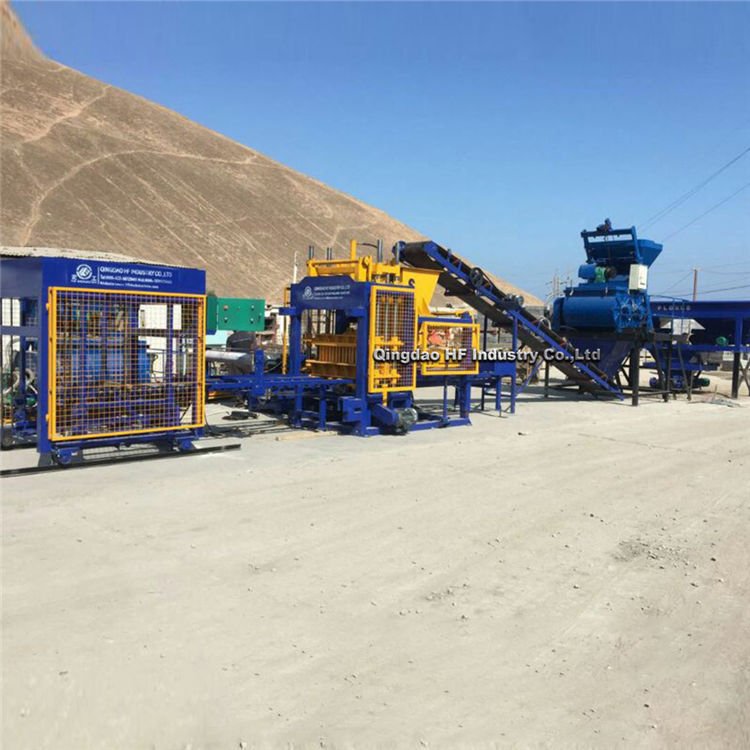 QT5-15 New Project Brick Maker Building Concrete Block Making Machine Pavement Brick Machine Pakistan Import List from China