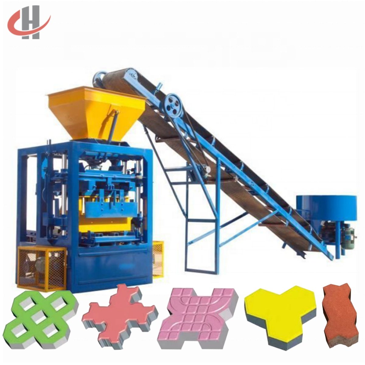 Industrial Waste Brick Making Machine For Paving Road Brick Making Machinery Soil And Cement