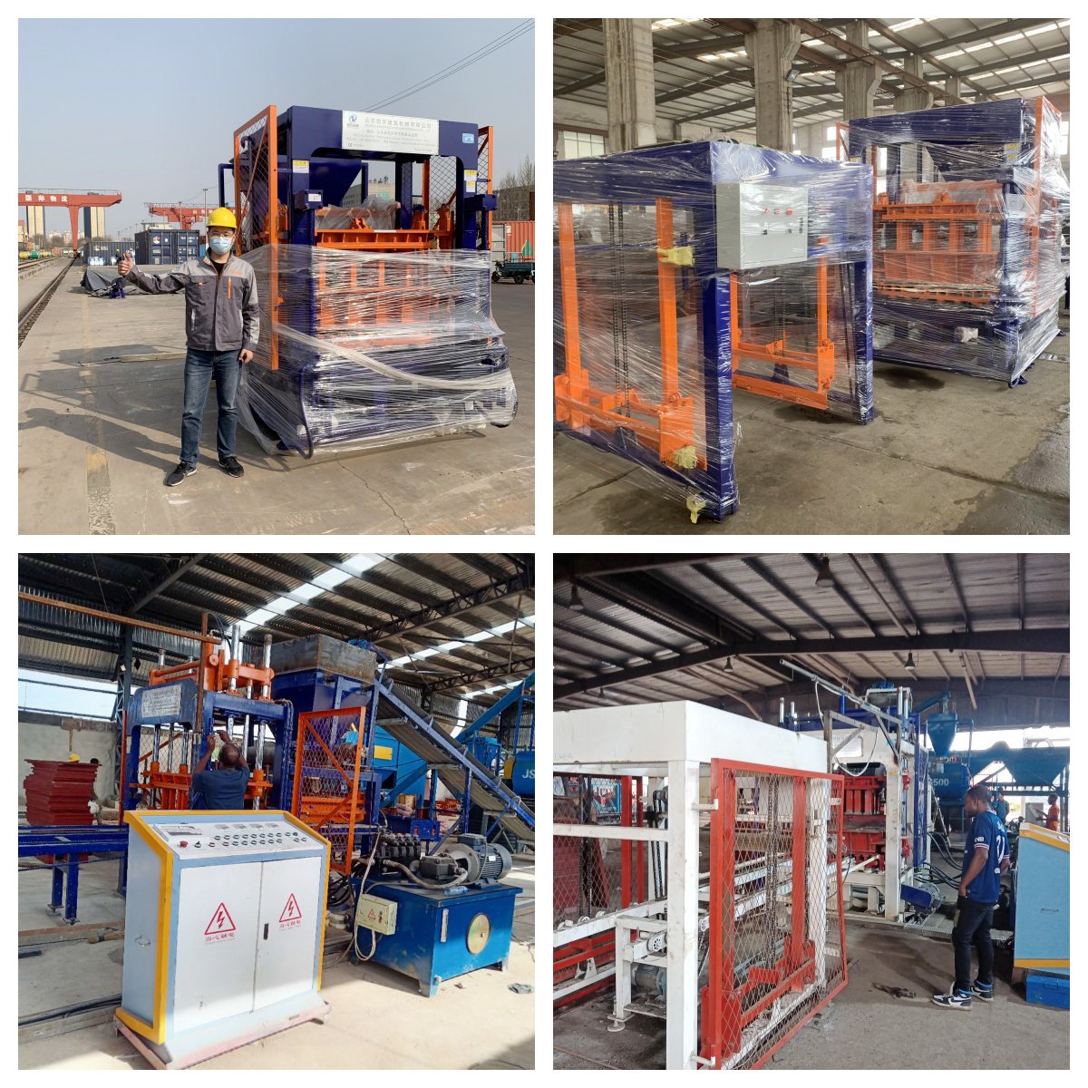 China popular KAIDONG QT5-15 hydraulic press cement brick making machine automatic hollow concrete block making machine