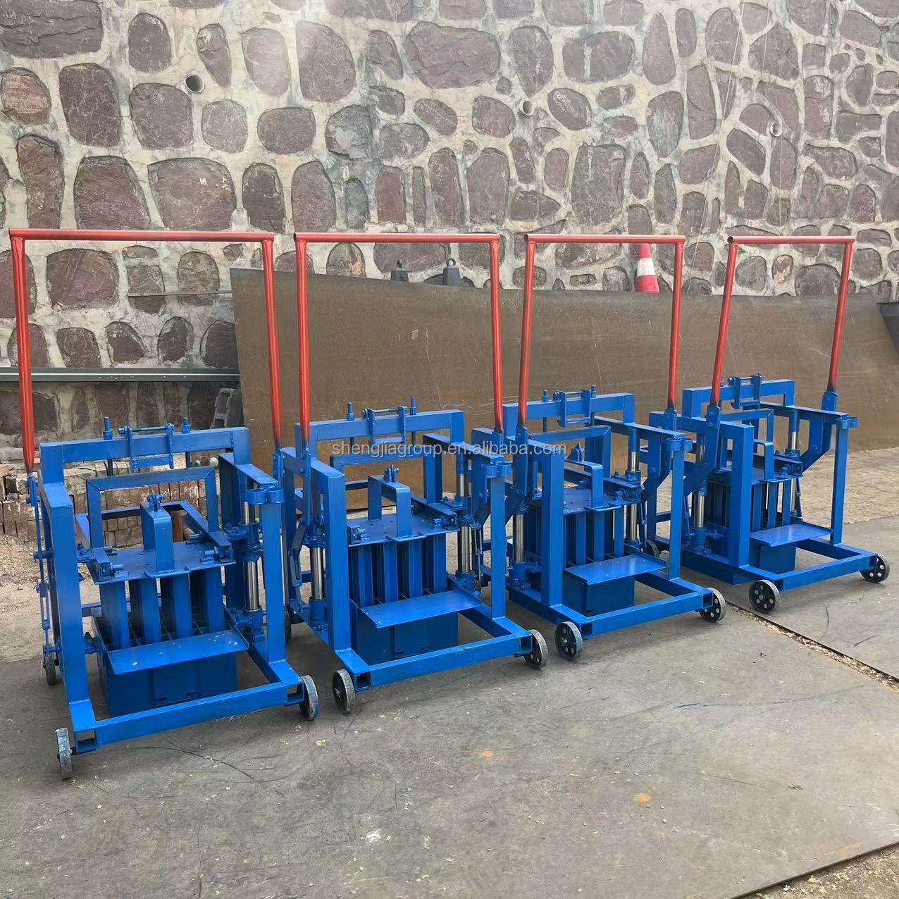 Household Low Price Good Material Small Electric Brick Making Machine For Building