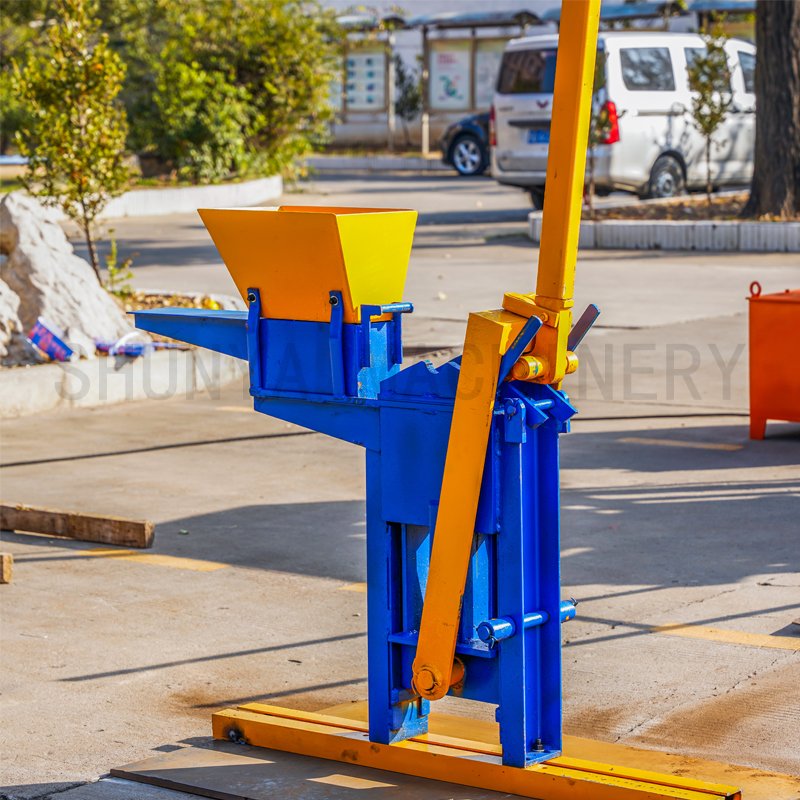 Small Manual Clay Interlocking Brick Making Machine Soil Earth Blocks Machines