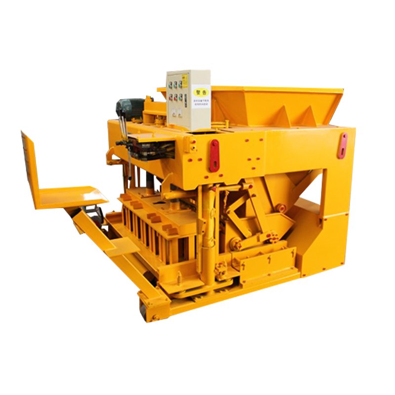 Egg laying hollow block and brick making machine