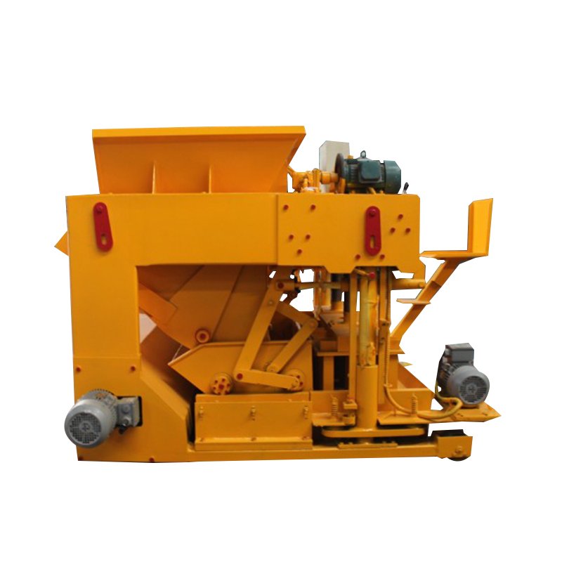 Egg laying hollow block and brick making machine