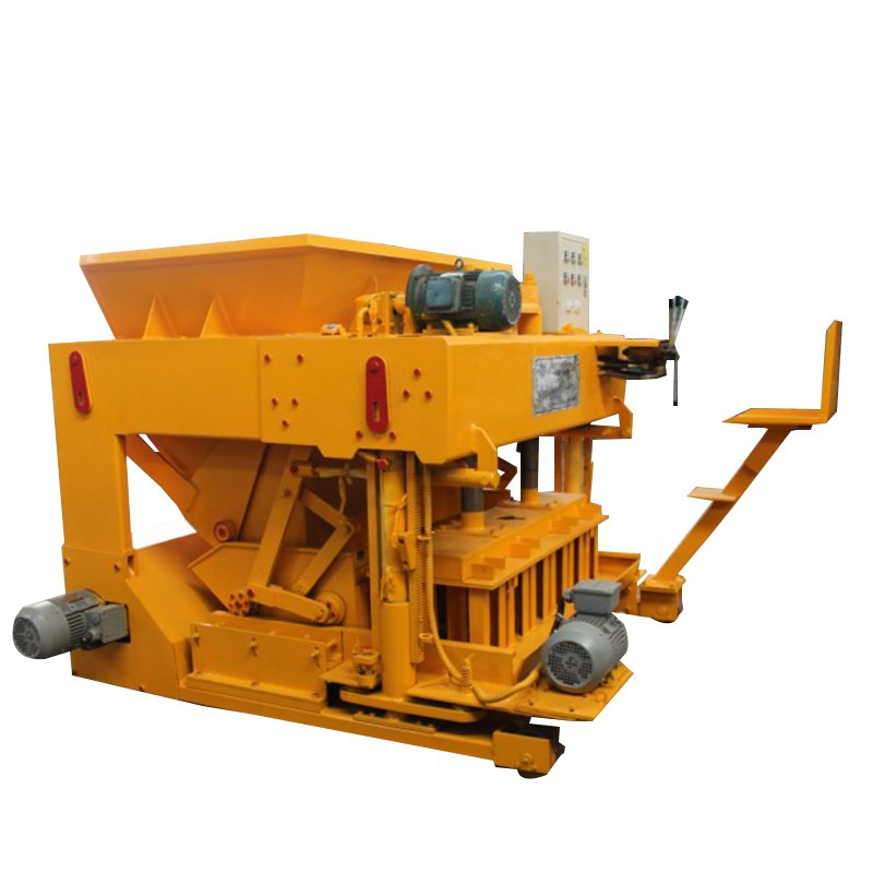 Egg laying hollow block and brick making machine