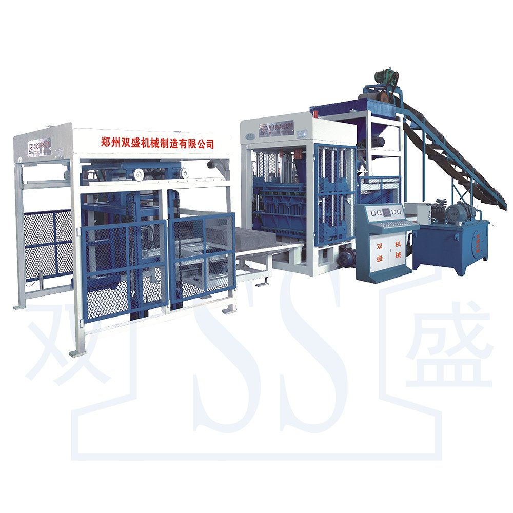 Factory Direct Price Finely Processed Small Electric Soil Block Processing Line QT10-15 Cement Brick Making Machine