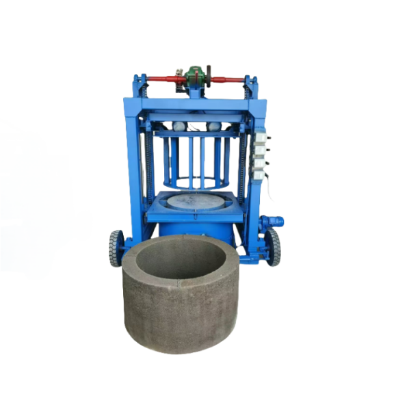 Fully automatic manual small diesel vibration soil hollow cement block concrete brick making machine