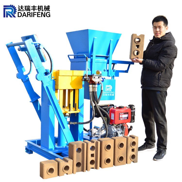 DF2-25 Eco brava interlocking ecological brick making machine