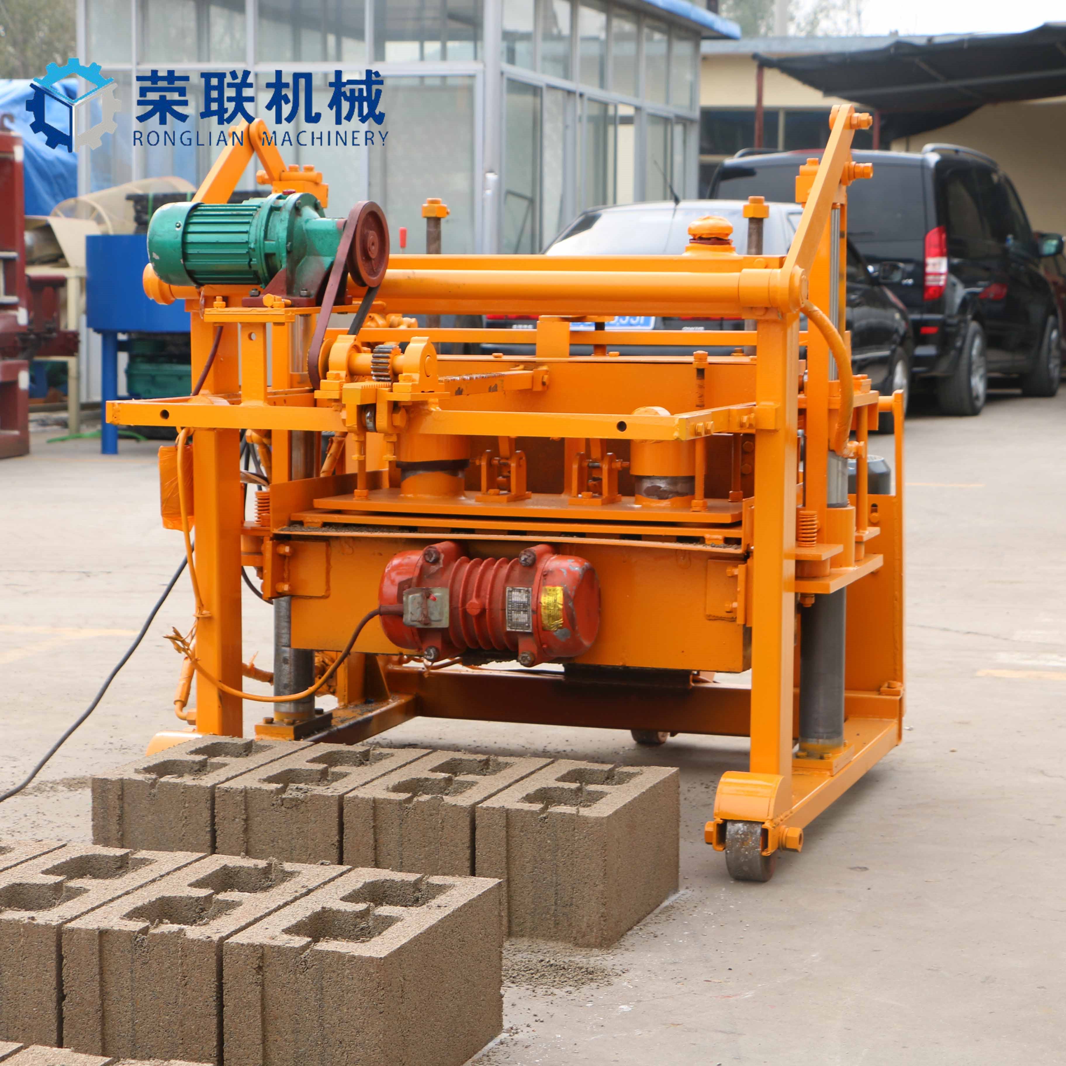 Qt40-3A Egg Laying Hollow Concrete Block Making Machine with PLC