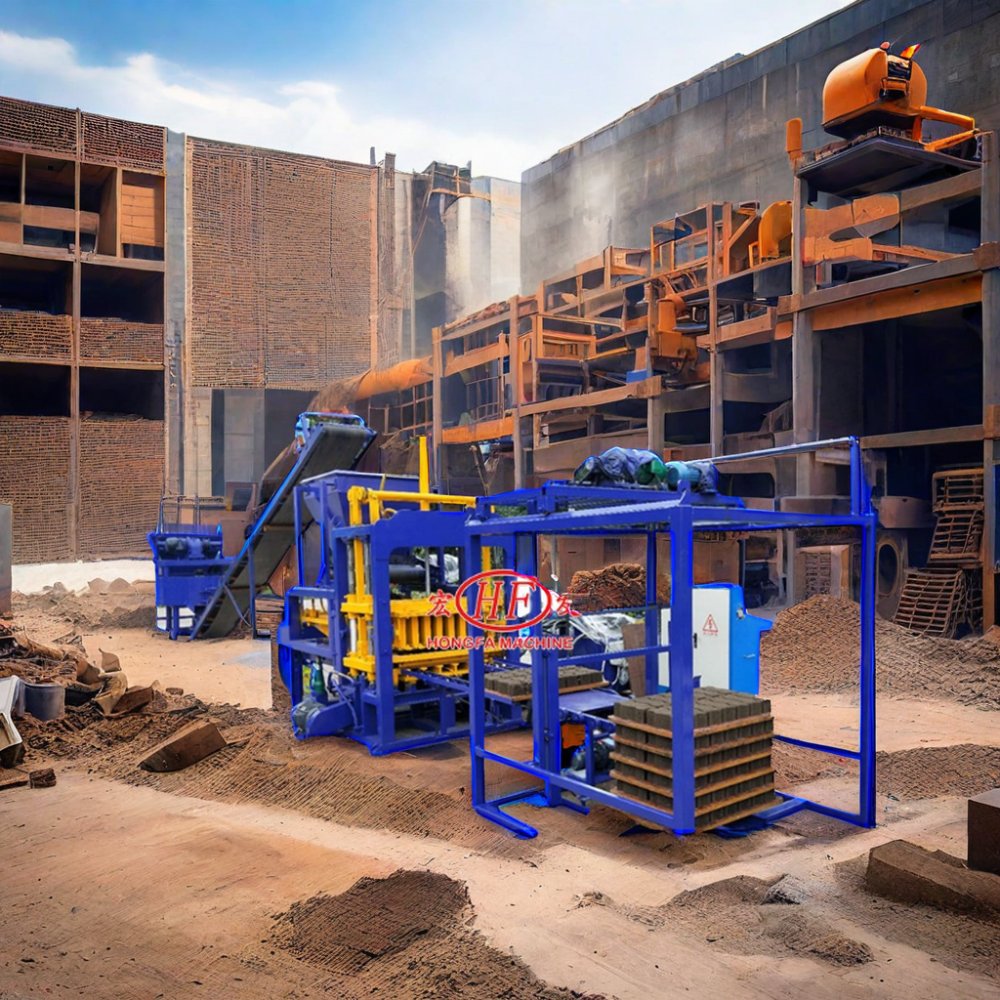 brick making machinery Big Construction Machinery Adoquines Manufacture Cement Brick Making Machine