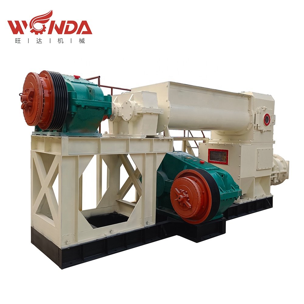 JKB45/45-3.0 Two Stage Vacuum Extruder Automatic Clay Face Brick Making Machine