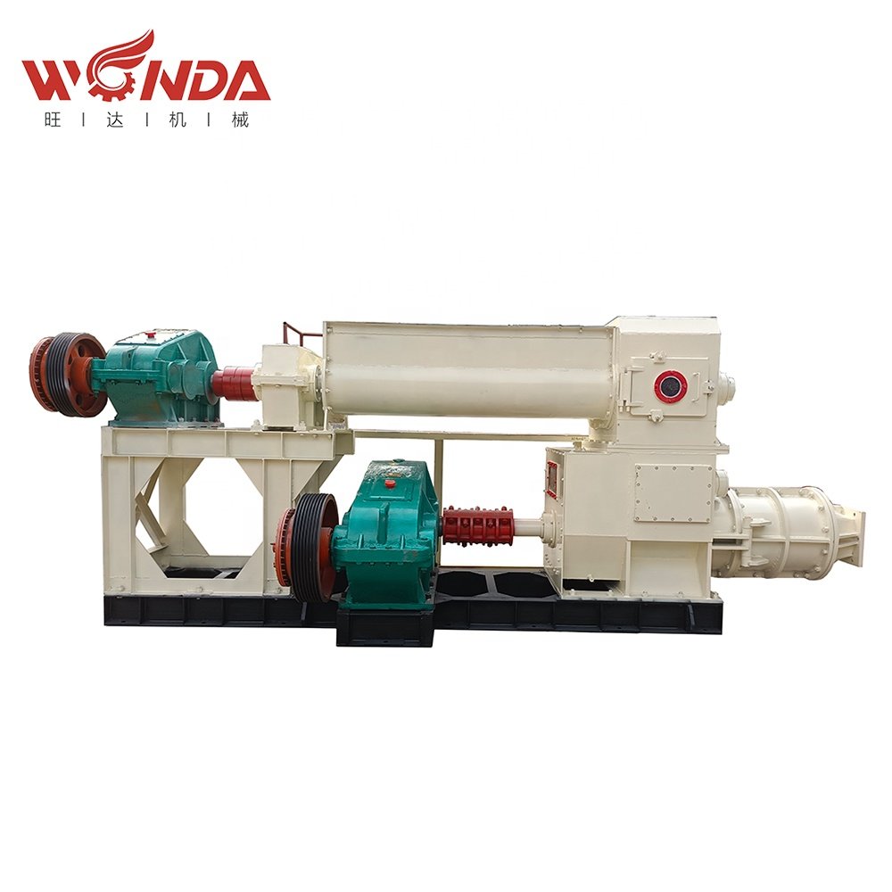 JKB45/45-3.0 Two Stage Vacuum Extruder Automatic Clay Face Brick Making Machine