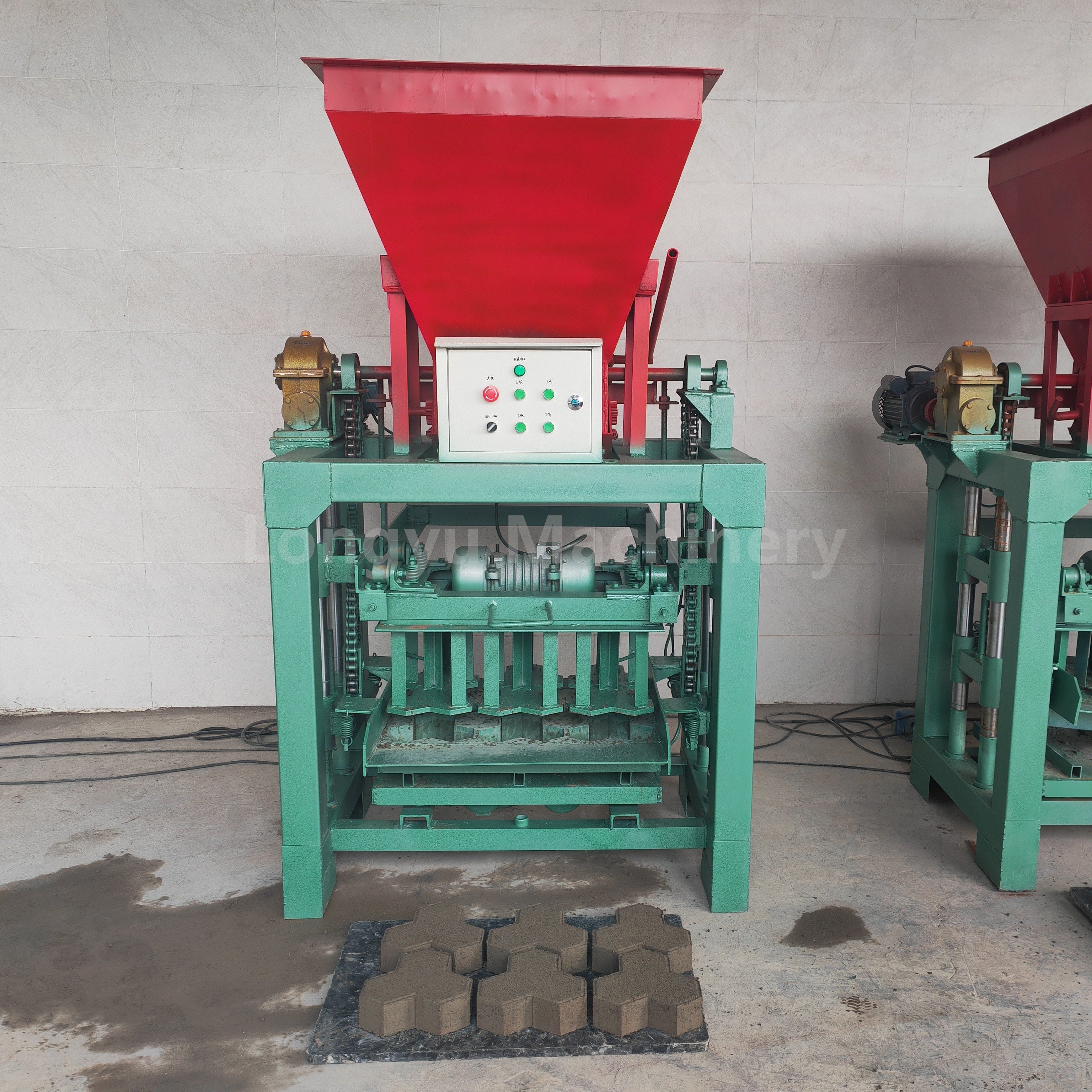 Hydraulic Interlock Brick Mold Interlocking Block Paver Soil Clay Interlocking Brick Making Machine