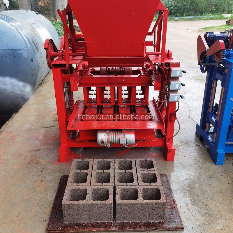 factory price direct african concrete hollow automatic brick and block making machine