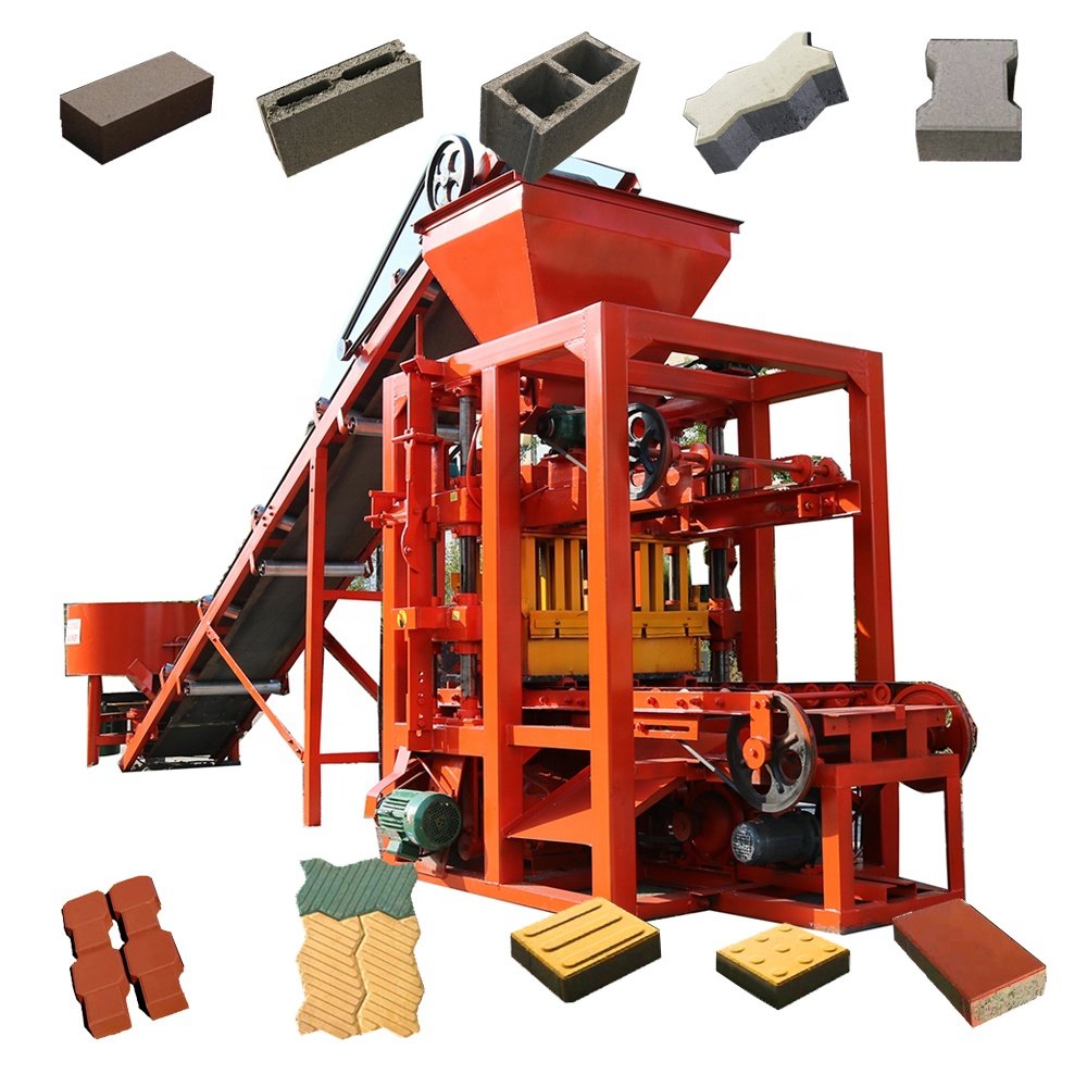 Kaidong High-Capacity Automatic Concrete Paver Block Maker Economical Cement Brick Production PLC Engine Pump Vibration Bearing
