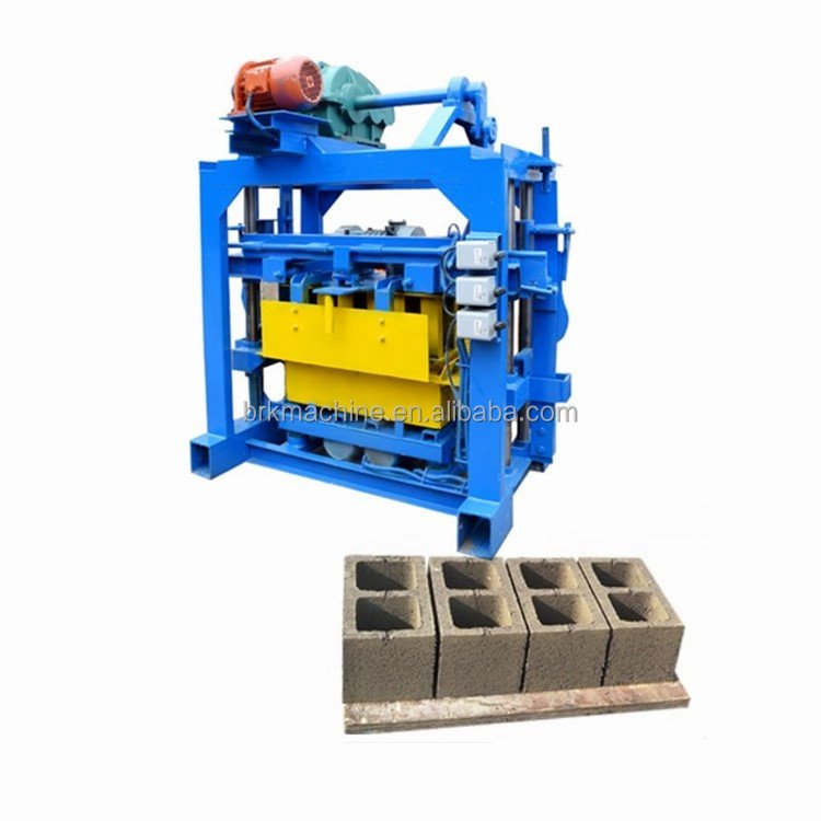 QTJ4-40 block making machinery bloquetera de concreto hydraulic machine to make blocks