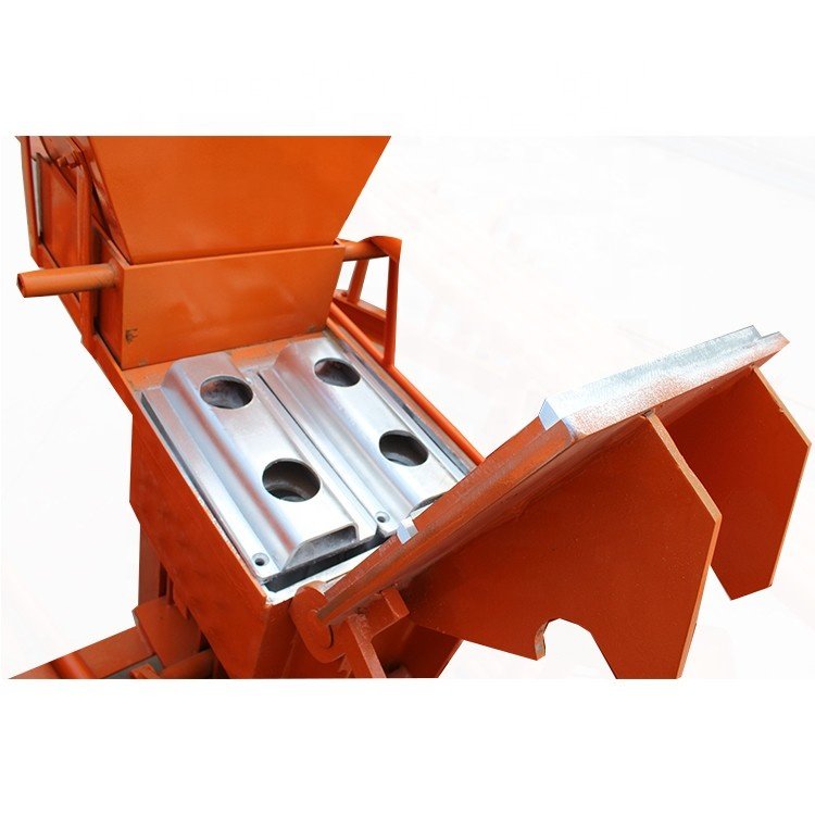 WT2-40 Manual Clay Interlocking Block Making Machine Simple Clay Brick Making Machine