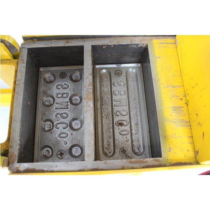 WT2-40 Manual Clay Interlocking Block Making Machine Simple Clay Brick Making Machine