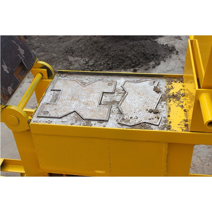 WT2-40 Manual Clay Interlocking Block Making Machine Simple Clay Brick Making Machine