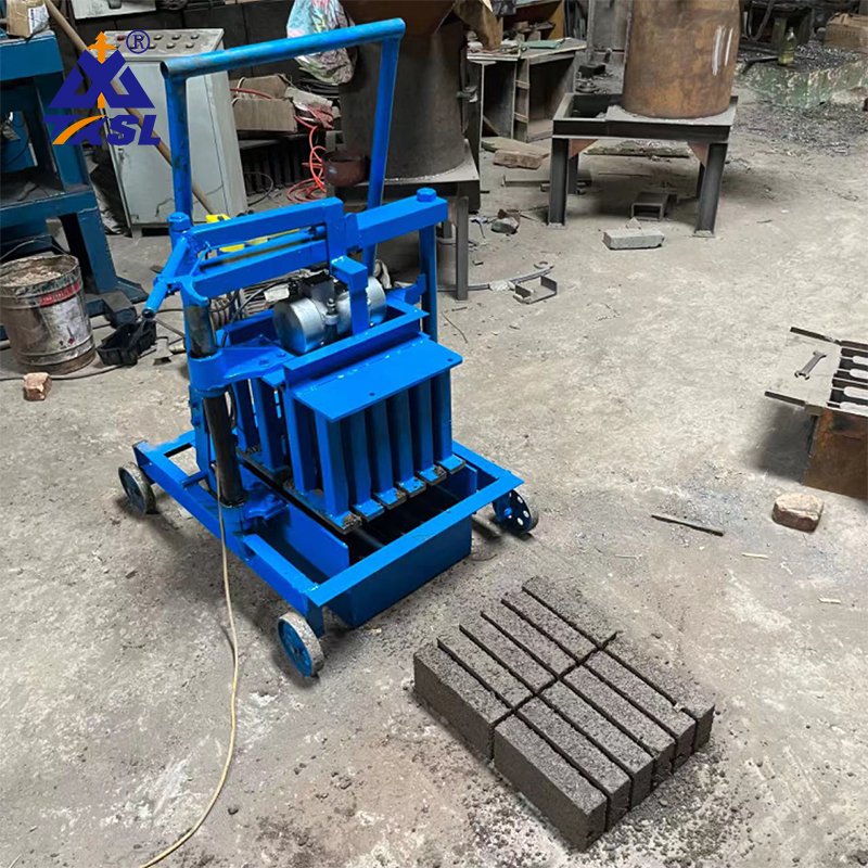 High Quality Fully Automatic Hollow Cement Concrete Block Maker Machinery 4-35 Brick Making Machine Price from Canada Clay