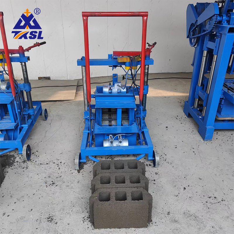 High Quality Fully Automatic Hollow Cement Concrete Block Maker Machinery 4-35 Brick Making Machine Price from Canada Clay