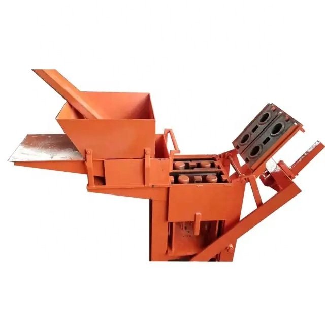 2-40 hand press manual clay brick making machine for sale in usa