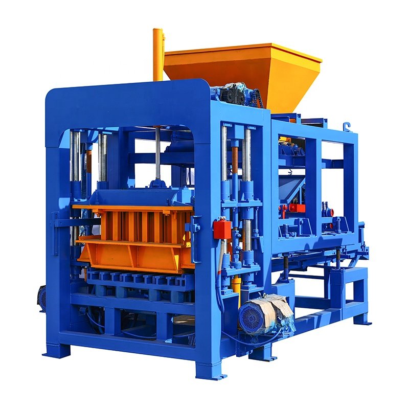 QT4-15 full Automatic hollow concrete interlock cement block machine brick making machinery